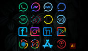 I will create a custom hand drawn icons set